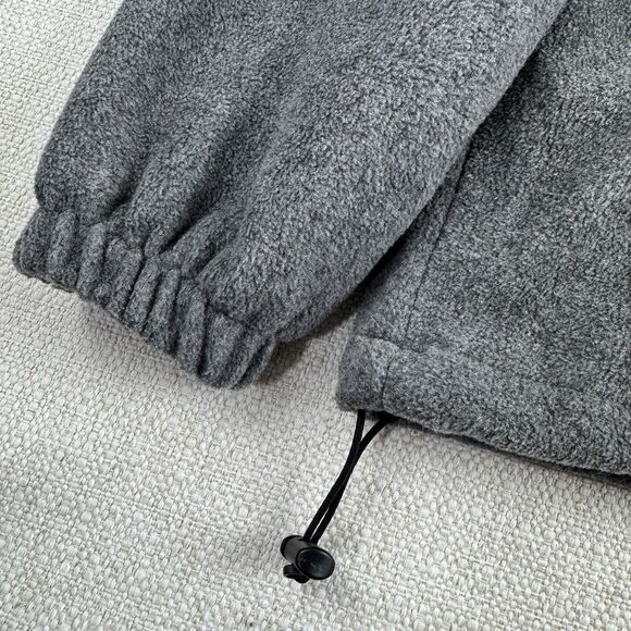 VTG Montana University Men's Cable Sportswear Side Zip Lined Fleece Pullover - Picture 4 of 16